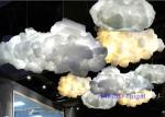 White Cloud Chandelier Light For Indoor Living Room Dining Room Led Hanging
