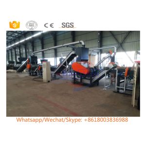High Capacity Car Tyre Recycling Machinery , Automatic Waste Tire Shredding