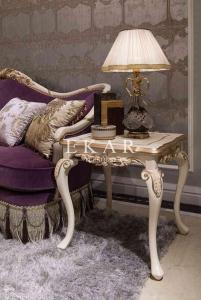 China Livingroom Furniture Tea Table Design Wooden Square Corner Table Modern Wooden Corner Tabl factory