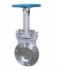China WCB CF8 CF8M Flange Knife Gate Valve PN16 150LB Pulp Slurry Valve factory