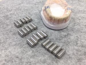 China 270HV10 Hardness Nickel Silver Alloy , Dental Casting Alloys Shot / Pellet Appearance factory