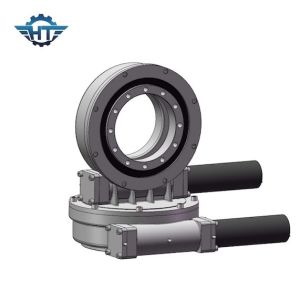 High Transmission Ratio SDE7 Slew Drive With Self Locking Gear For Solar Heat Trackers