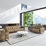 BN Italian-Style Chair Sofa Bed Electric Function Leather Sofa Modern Living