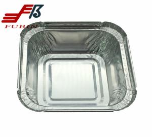 China Alloy 8011 Foil Square Trays Heat Preservation for Kitchen factory