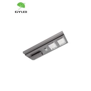 China Remote Control 80Ra 6000k 100W Led Solar Streetlight factory