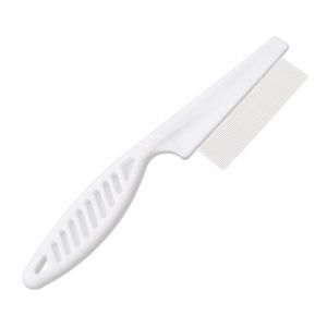 China Stainless Pin Pet Flea Comb Dog Cat Grooming Brush For Head Lice Detection factory