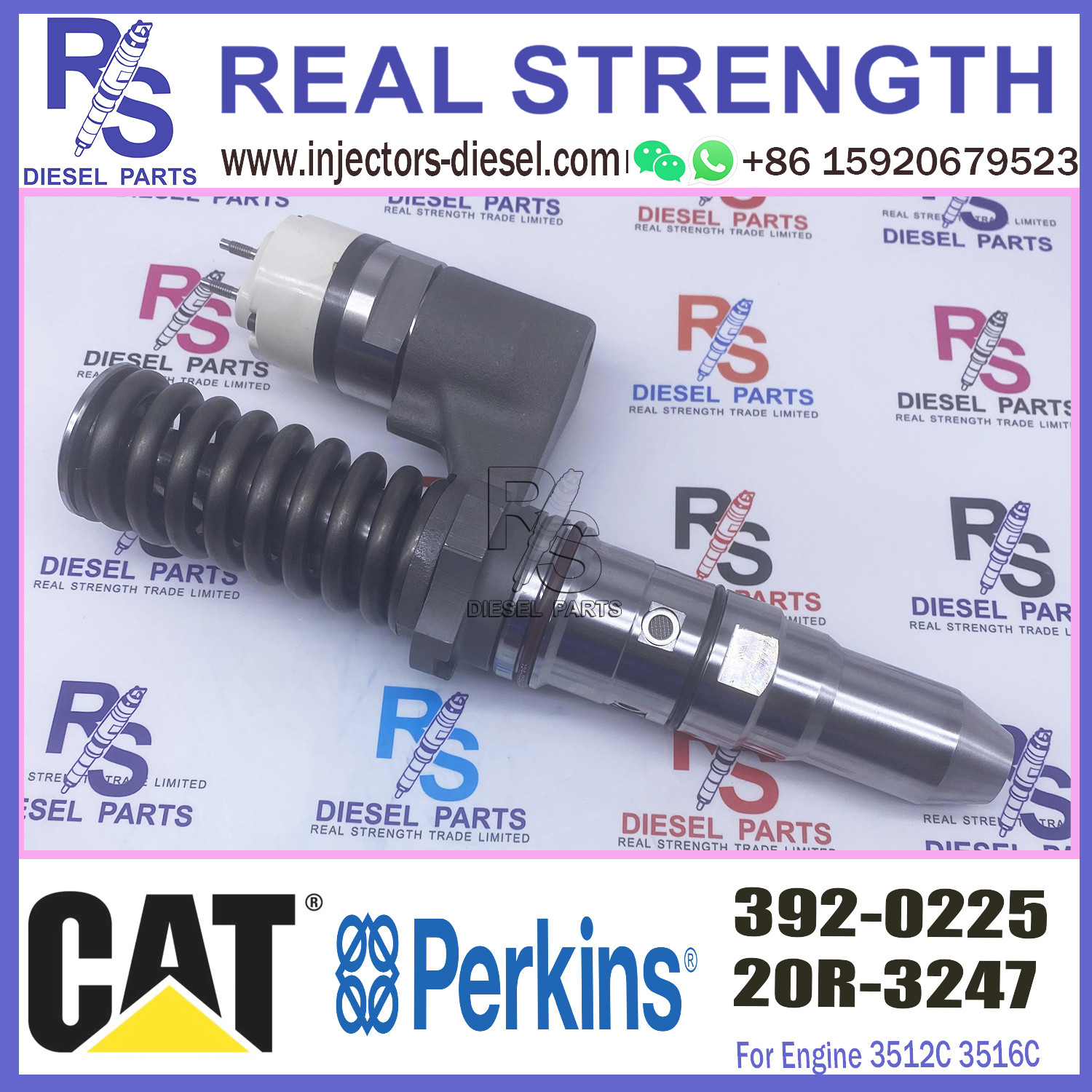 Injector Nozzle 392-0224 392-0225 392-0227 20R-3247 20R-2296 20R-0849 20R-1268 20R-1283 for Caterpillar 3508 3512 3516