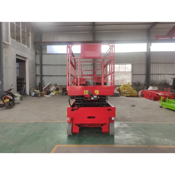 Chinese Factory Lifting Equipment Electric Self Propelled Hydraulic Aerial Work Platform Scissor Lift Table Platform