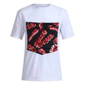 China New design brand quality short sleeve pre-shrunk cotton custom pocket graphic tees factory