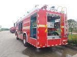 Diesel Type Dry Powder Fire Truck Foam Combination Manual Transmission