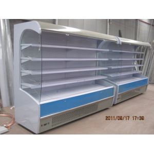 China 3m Dynamic Fan / Evaporator Open Multideck Open Chiller for Factory factory