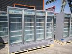 Stylish Swing Upright Glass Door Fridge Commercial Beverage Refrigerator Glass