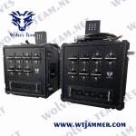 Vehicle Portable 800m 6000MHz 500W Military Bomb Jammer