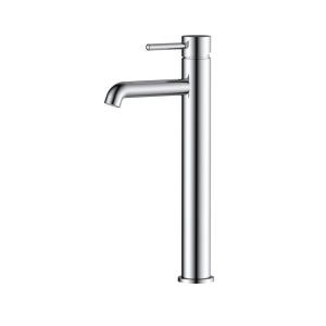 China Alkali Resistance Single Lever Basin Mixer Stainless Steel Hot And Cold Faucet factory