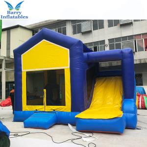 China Portable Colourful Inflatable Bouncer Outdoor Playground Equipment Round Combo factory