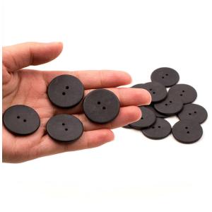 China Button Washable RFID Laundry Tag 125khz Heat Resistant PPS TK4100 EM4200 factory