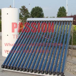 China 1000L Split Pressure Solar Water Heater Copper Coil 1500L Heat Pipe Heating Collector factory