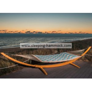 13ft Seaside Pillow Top Hammocks , Soft Polyester Durable Mist Wave Stand Alone