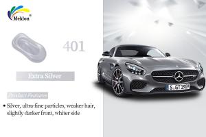 China Odorless Durable Metallic Vehicle Paint Mildew Resistant Silver Car Body Paint factory