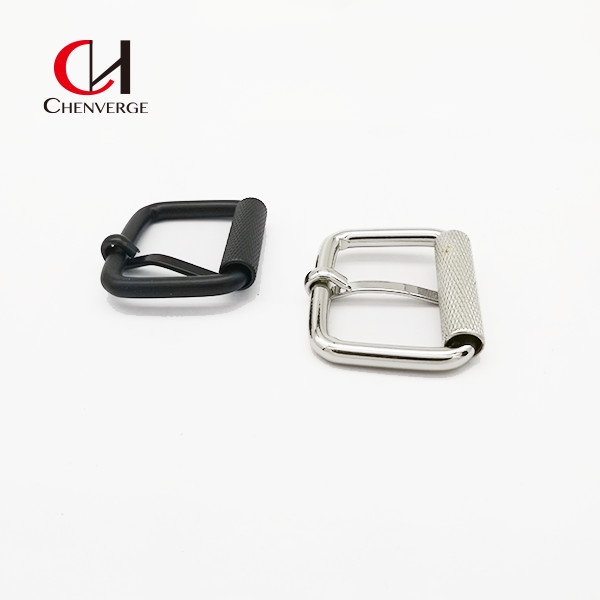 Hard Iron Black Roller Belt Buckles Antiwear Corrosion Resistant
