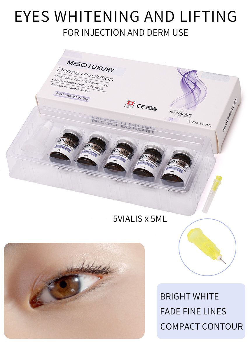 Transparent meso Organic Eye Lifting Serum / Eye Anti Wrinkle Serum 2ml