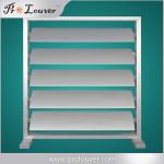 best quality aluminum extruded louver profile Aerofoil fins as window louver