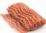 Gas Liquid Separator 2mmx4mm Brass Wire Cloth Distillation Copper Wire Knitted