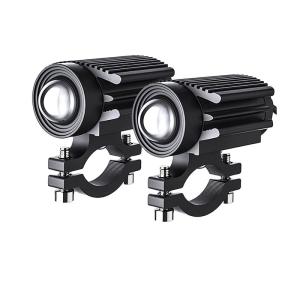 China 3570 LED 32W Triple Light External Spotlight For Universal Motorcycle Car factory