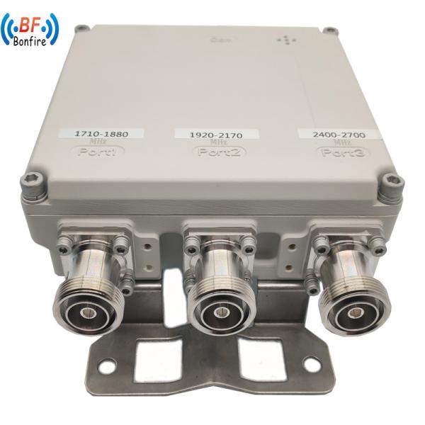 Indoor/Outdoor IP65 Tri-Band Combiner 1710-1880/1920-2170/2300-2700MHz 4.3-10-F