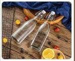 Clear Long Neck Glass Bottles Soda Water mineral water glass bottle Packaging