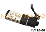 4V110-06 1/8" Pneumatic Solenoid Valve 5 Way 2 Position