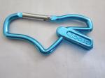 Various style shape aluminum alloy mountaineering carabiner for sale