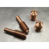 Buy cheap Torch Consumables Plasma Cutting Nozzle , Electrode Retaining Cap from wholesalers