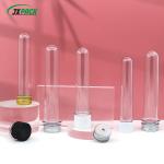 50ml Transparent Plastic Bottle Tube For Food And Candy Aluminum Cap Closure