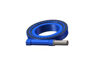 China Enclosed IP66 Worm Gear Slew Drive For Solar Tracking System And Construction Machinery factory