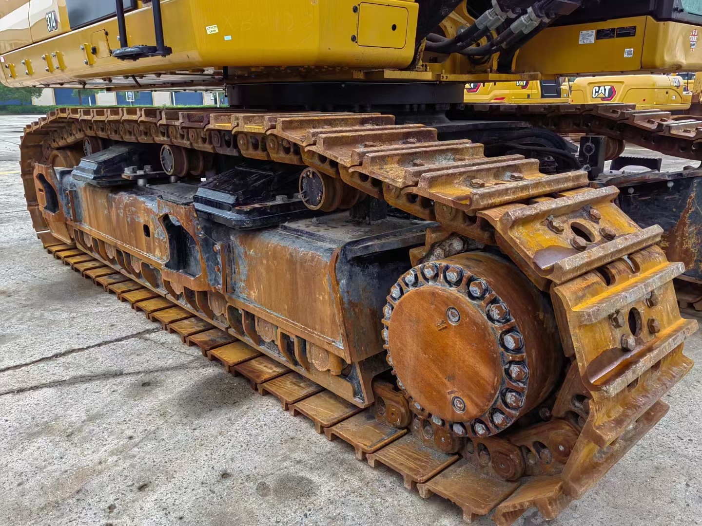 Produced In Japan Used CAT374D Excavator Ready From China