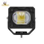 60W 80V Metal White Yellow Dual Color Motorcycle Spare Parts Led Light
