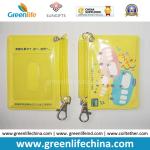 Soft PVC Plastic Card Pocket W/Custom Logo Imprinted Logo