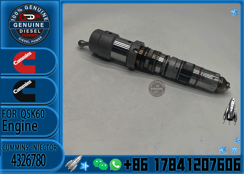 4076533 QSK23 Diesel Engine Common Rail Fuel Injector 4088427 4001813 4087893 4326780 4088416