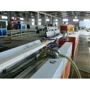 Super Affordable PVC Profile Manufacturing Machine Equipment Including Cutting