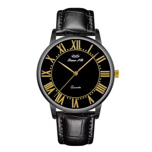 China Movement W0063L SHX Quartz Wrist Watch Leather Strap Domestic factory