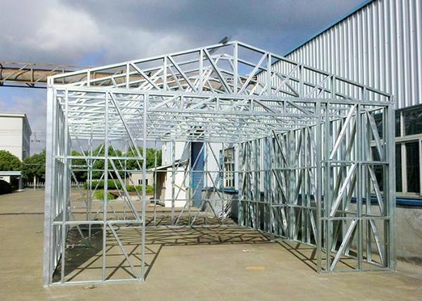 Prefabricated Metal Car Sheds, Car Parking Shed, Prefab Garden Shed Custom House