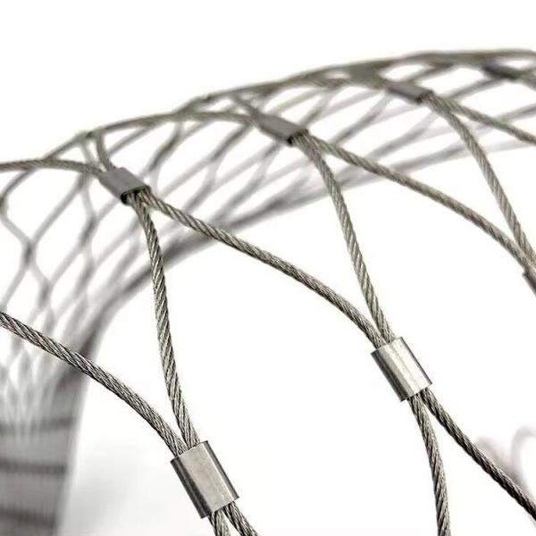 304 Stainless Steel Wire Rope Safety Net Ideal for Climbing Plants Mesh Size