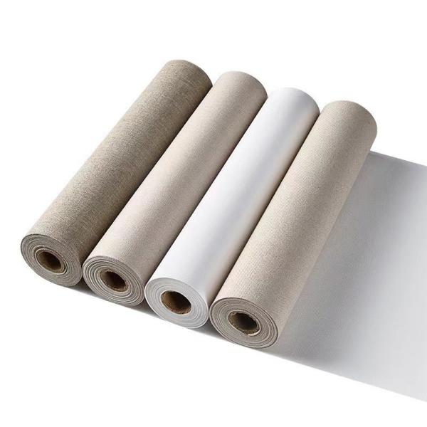 380g Non Toxic Artist Linen Canvas Roll , Painting Canvas By The Roll UV
