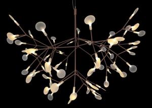 China Modern Restaurant Pendant Lamp Bedroom Lighting Suspension Tree Branch Led Hanging Lamp Firefly Chandelier factory