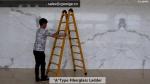 Corosion Resistant 2.88m 2X6 Fiberglass Platform Ladder