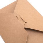 Hot Selling Recycled Brown Kraft Paper Food Grade Packaging Box Salad Sandwich