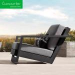 Mail Packing Teak Wood Garden Chairs and Sofa Set for Modern Design Outdoor