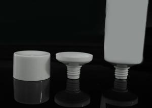 China PE Plastic Tube Head In Round Bottom Style Enclosed For Toothpaste Tube factory