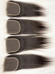 Straight Hd Lace Frontal 5X5 Lace Front Human Hair Pre-plucked Natural Hairline,